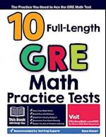 10 Full Length GRE Math Practice Tests