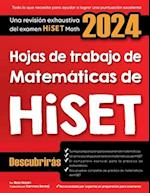 Hojas de trabajo de matemáticas HiSET