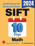 SIFT Math Test Prep in 10 Days