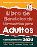 Libro de ejercicios de matemáticas para adultos