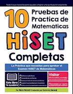 10 Pruebas de Práctica de Matemáticas HiSET Completas