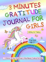 3 Minutes Gratitude Journal for Girls