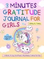 3 Minutes Gratitude Journal for Girls