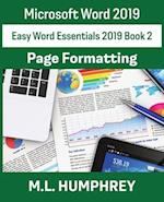 Word 2019 Page Formatting 