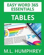Word 365 Tables 