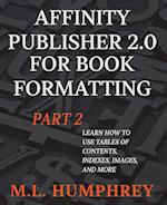 Affinity Publisher 2.0 for Book Formatting Part 2 