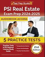 PSI Real Estate Exam Prep 2024-2025: 5 Practice Tests and PSI National License Study Guide [Audiobook Access] 