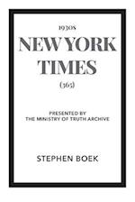 1930s NEW YORK TIMES (365) 