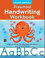 Ocean Animals Preschool Handwriting Workbook