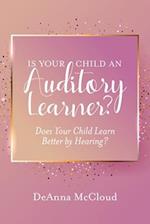 Is Your Child an Auditory Learner?