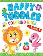 Happy Toddler Coloring Book