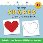 My First Shapes Copy Coloring Book