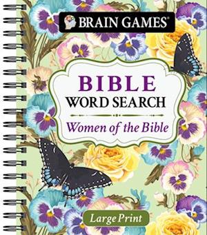 Brain Games - Large Print Bible Word Search