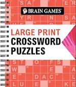 Brain Games - Large Print Crossword Puzzles (Arrow)