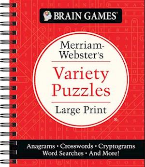 Brain Games - Merriam-Webster's Variety Puzzles Large Print