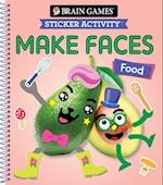 Brain Games - Sticker Activity - Make Faces