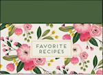 Favorite Recipes - Recipe Card Collection Tin (Floral)