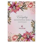 NLT Holy Bible Everyday Devotional Bible for Women New Living Translation, Floral
