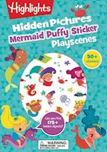 Mermaid Hidden Pictures Puffy Sticker Playscenes