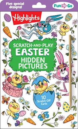 Scratch-And-Play Easter Hidden Pictures