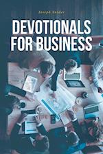 Devotionals For Business 