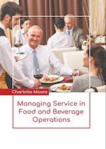 Managing Service in Food and Beverage Operations 