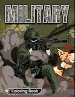 Military Coloring Book 