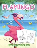 Flamingo Coloring Book for Kids