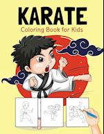 Karate Coloring Book for Kids