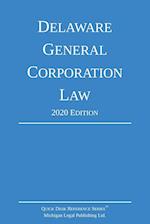 Delaware General Corporation Law; 2020 Edition 