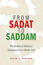 From Sadat to Saddam