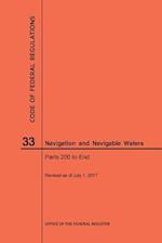 Code of Federal Regulations Title 33, Navigation and Navigable Waters, Parts 200-End, 2017