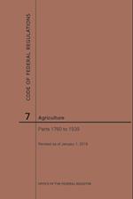 Code of Federal Regulations Title 7, Agriculture, Parts 1760-1939, 2019