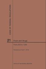 Code of Federal Regulations Title 21, Food and Drugs, Parts 800-1299, 2019