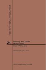 Code of Federal Regulations Title 24, Housing and Urban Development, Parts 1700-End, 2019