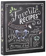 Deluxe Recipe Binder - Favorite Recipes (Chalkboard)