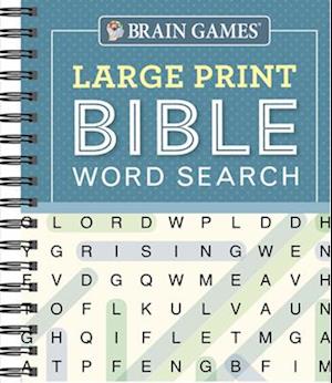 Brain Games Large Print Bible Word Search