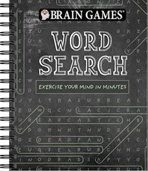 Brain Games - Word Search (Chalkboard #1)