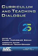 Curriculum and Teaching Dialogue, Volume 20, Numbers 1 & 2, 2018 