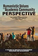 Humanistic Values from Academic Community Perspective 