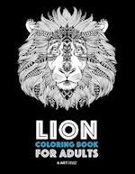 Lion Coloring Book for Adults