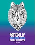 Wolf Coloring Book for Adults