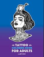 Tattoo Coloring Books for Adults