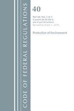 Code of Federal Regulations, Title 40: Part 60, (Sec. 60.500-End) (Protection of Environment) Air Programs