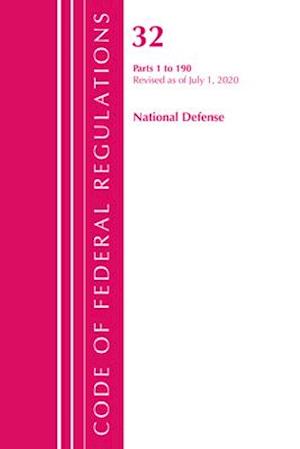 Code of Federal Regulations, Title 32 National Defense 1-190, Revised as of July 1, 2020