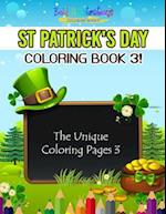 St Patrick's Day Coloring Book 3! the Unique Coloring Pages 3