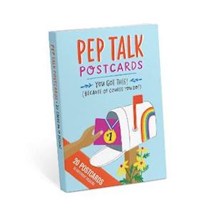 Em & Friends Pep Talk Postcard Book