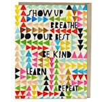 6-Pack Lisa Congdon for Em & Friends Women Show Up, Breathe Card