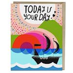 6-Pack Lisa Congdon for Em & Friends Women Today is Your Day Card