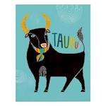 6-Pack Lisa Congdon for Em & Friends Taurus Card